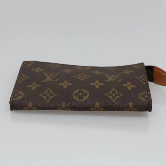 LOUIS VUITTON Monogram Bucket PM Accessory Pouch LV Auth